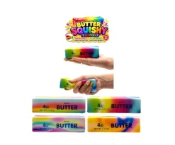 Squishy Butter Squeezy Puristeltava Voi Sateenkaari