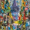 Star Puzzle 1000 Palan Palapeli Galata Tower