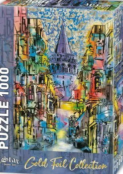Star Puzzle 1000 Palan Palapeli Galata Tower