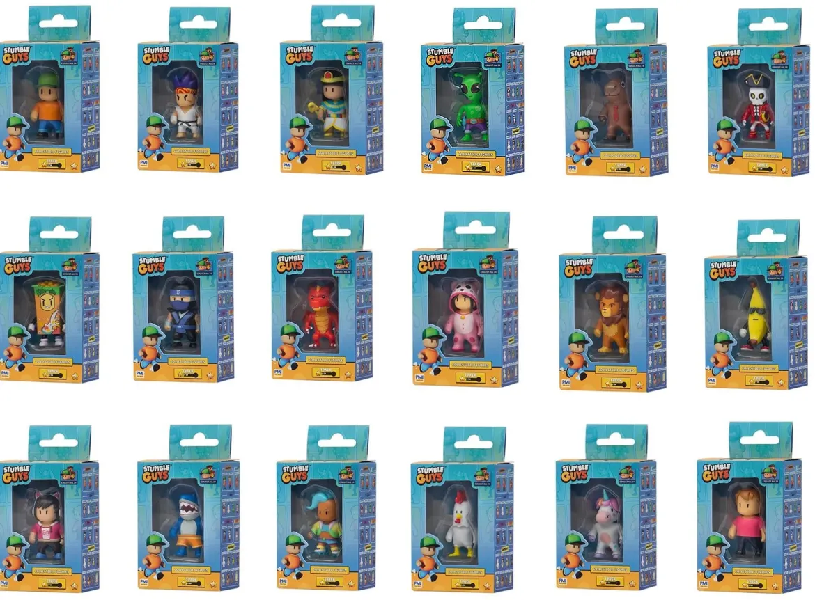 Stumble Guys Collectible Figures 1-pack Hahmopakkaus Lajitelma