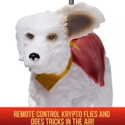 Superman Movie Flying Krypto Radio-ohjattava Lennätettävä Koira 19 cm