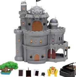 Super Mario Galaxy Movie Deluxe Bowser Castle Bowserin Linna Leikkisetti