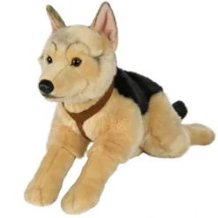 Susikoira/Saksanpaimenkoira Pehmolelu Valjailla 60cm