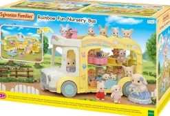 Sylvanian Families 5744 Avattava 3-Kerrosbussi Leikkipuistolla