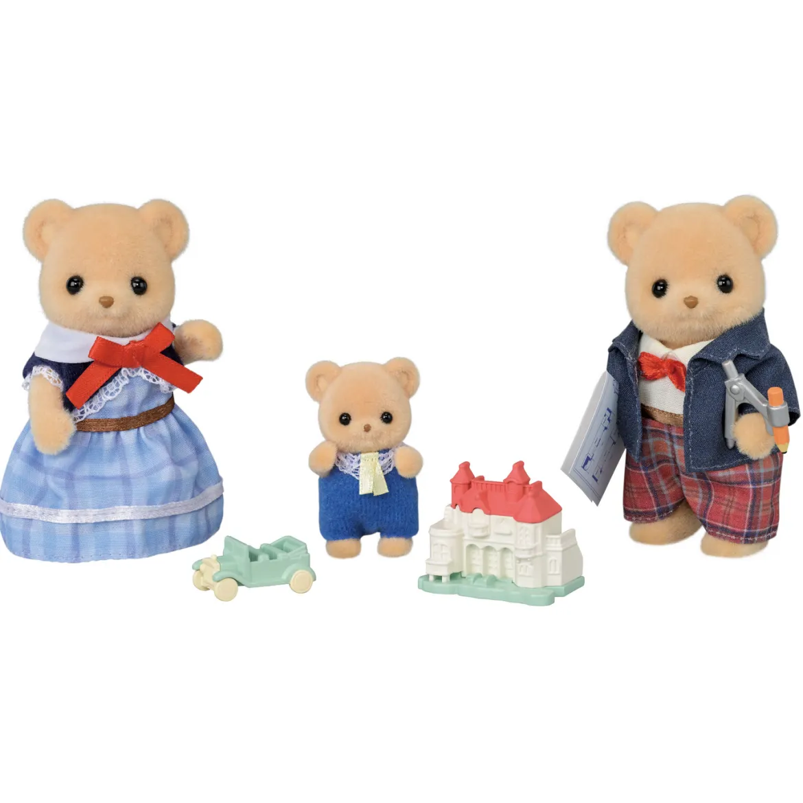 Sylvanian Families 5851 Biscuit Bear Perhe