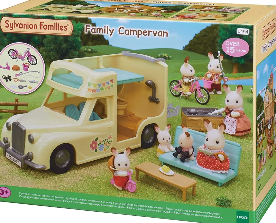 Sylvanian Families 5454 Family Campervan Matkailuauto