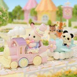 Sylvanian Families Huvipuistosetti Lentokone & Juna