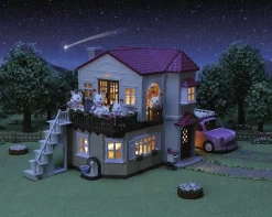 Sylvanian Families 5708 Kaupunkitalo Ullakolla