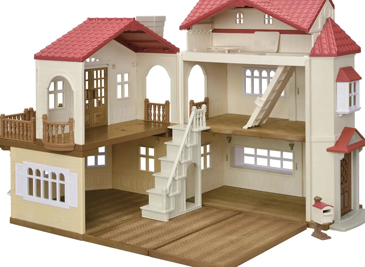 Sylvanian Families 5708 Kaupunkitalo Ullakolla