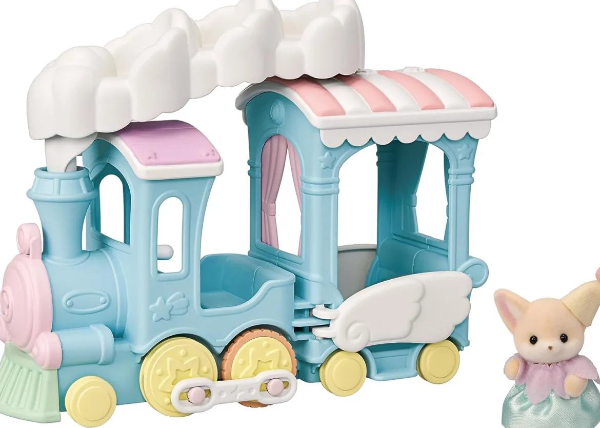 Sylvanian Families 5702 Keinuva Sateenkaarijuna