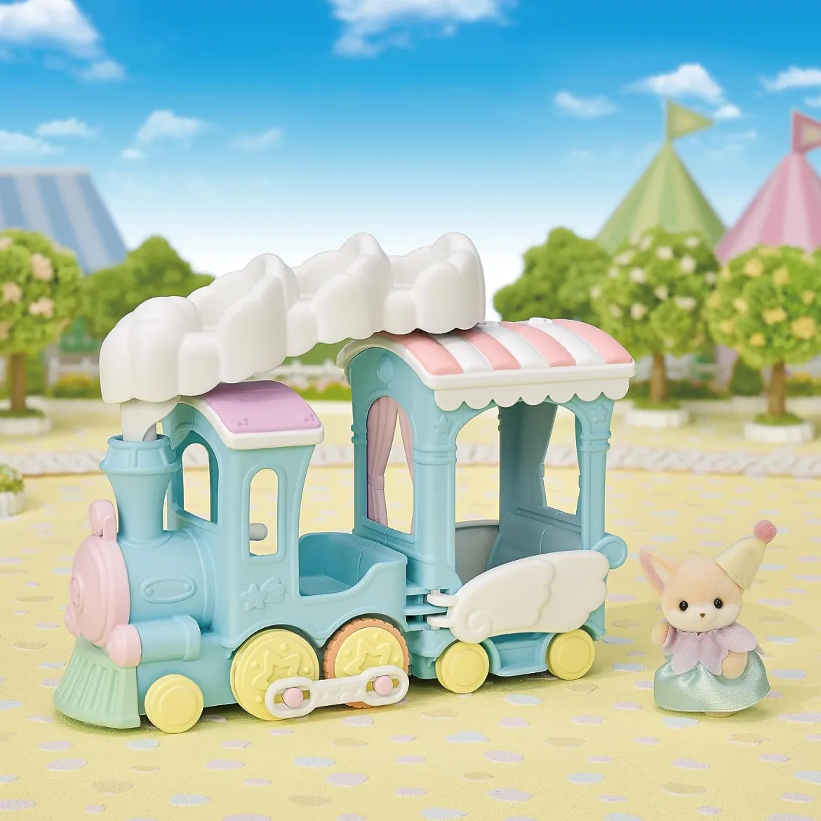 Sylvanian Families 5702 Keinuva Sateenkaarijuna