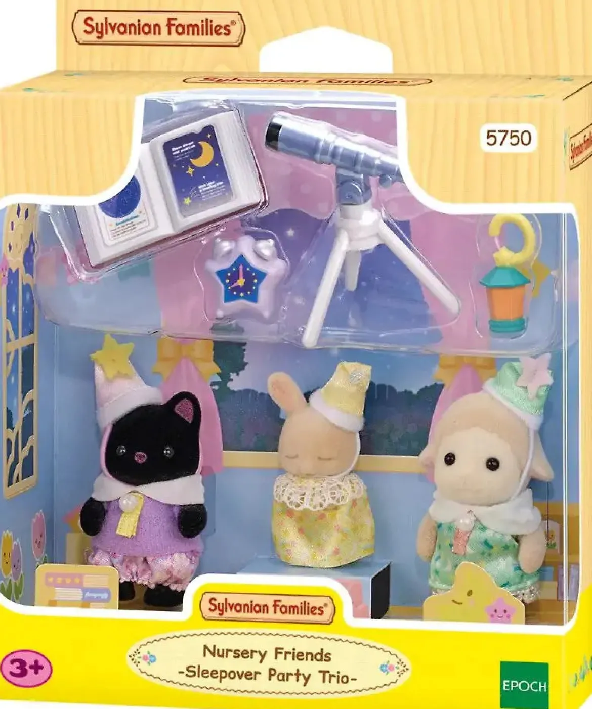 Sylvanian Families 5750 Kolmoset Yökylässä