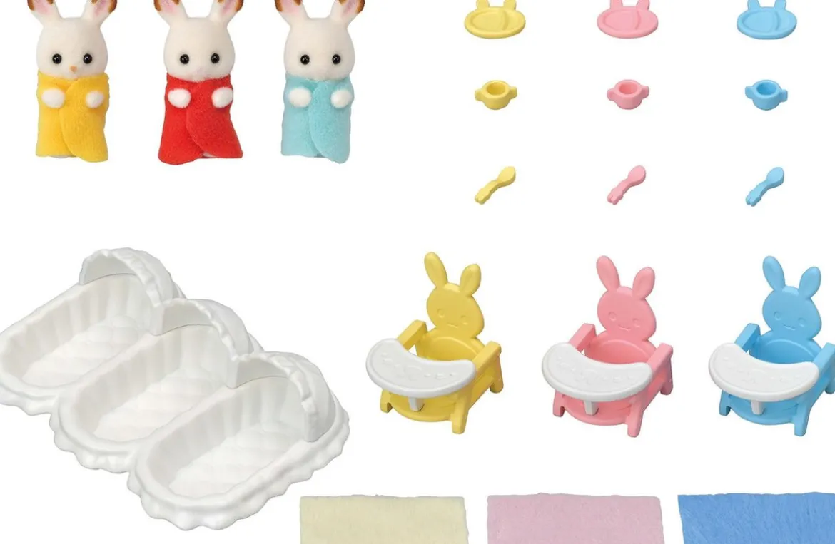 Sylvanian Families Kolmosten Hoitosetti