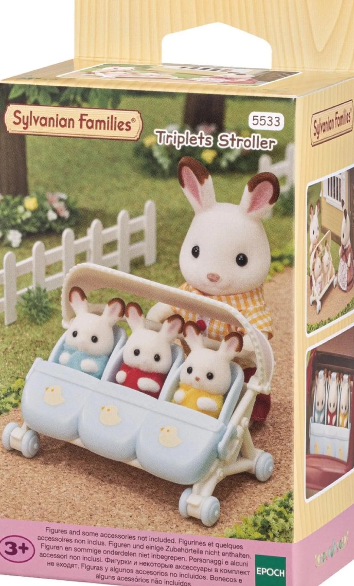 Sylvanian Families Kolmosten Rattaat