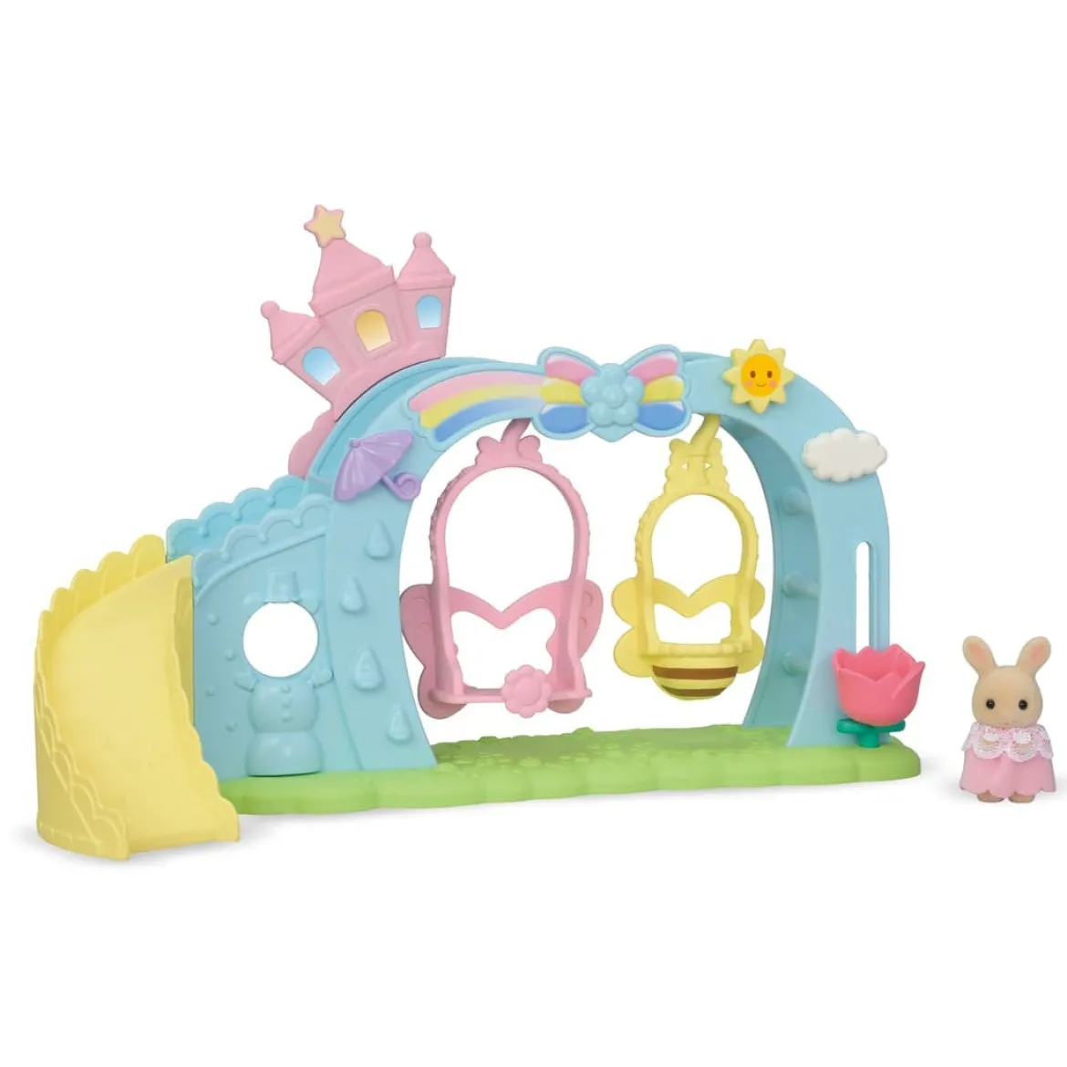 Sylvanian Families 5745 Leikkipaikka Liukumäellä ja Keinuilla