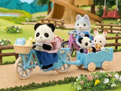 Sylvanian Families Pandatyttö Pyörä ja Rullaluistinsetti