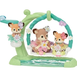 Sylvanian Families 5801 Peuravauvat Kukkakeinussa