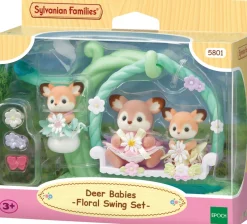 Sylvanian Families 5801 Peuravauvat Kukkakeinussa