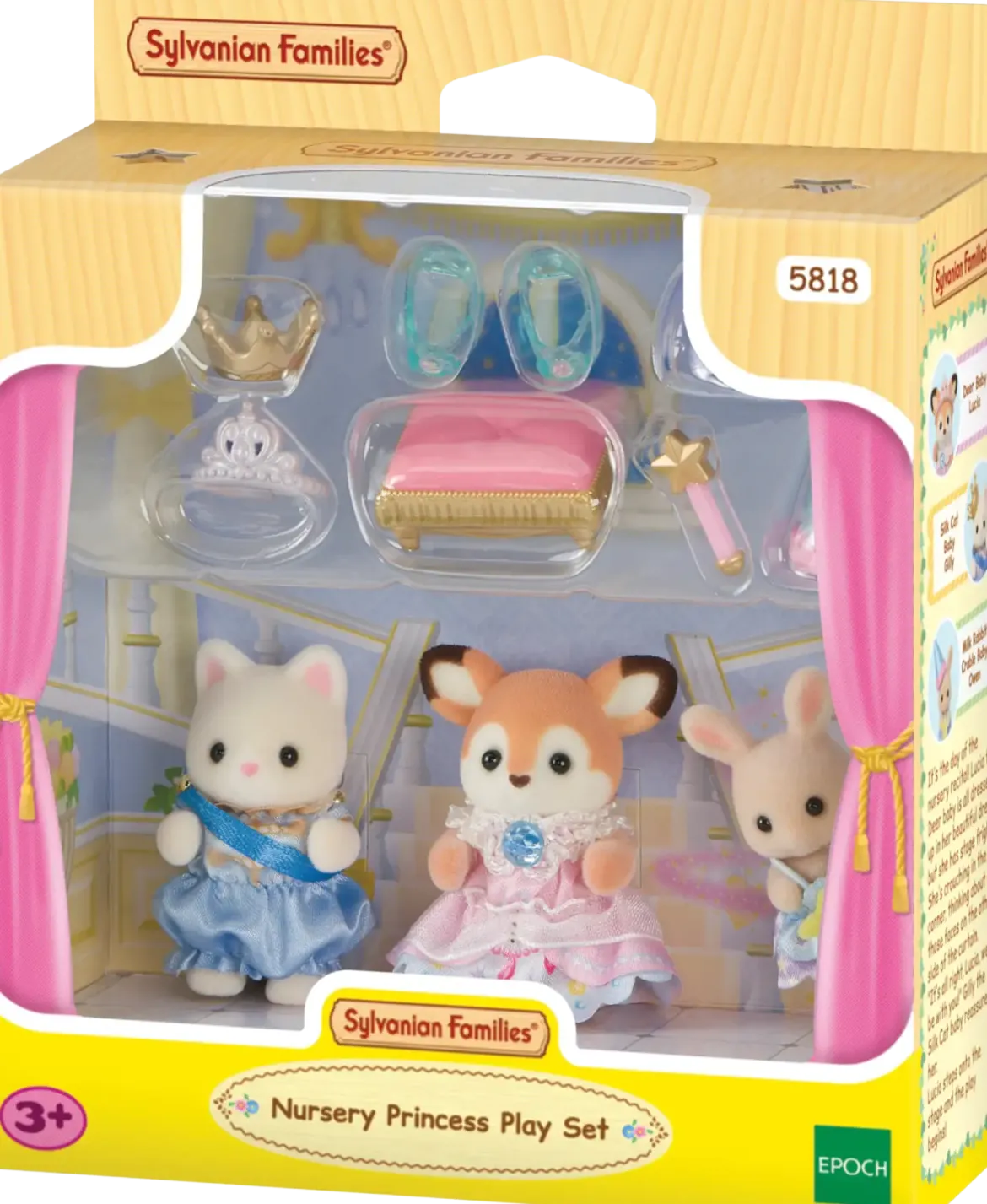 Sylvanian Families Prinsessasetti (Tuhkimo) Tarvikkeilla