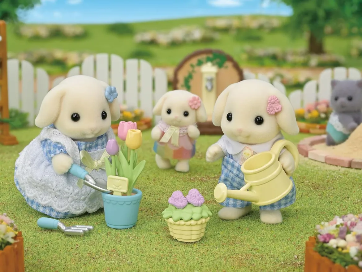Sylvanian Families 5736 Puutarhasetti Hahmoilla