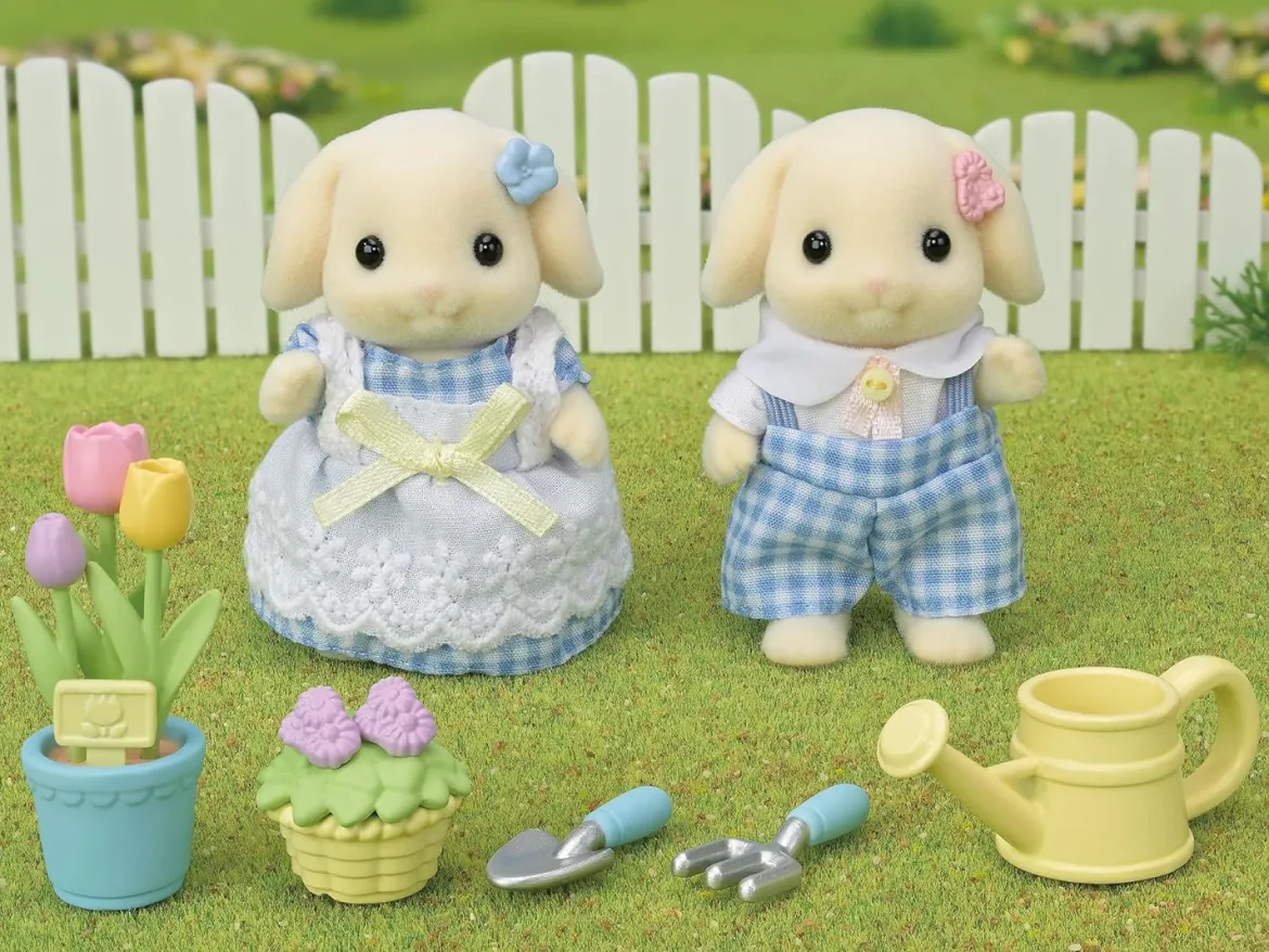 Sylvanian Families 5736 Puutarhasetti Hahmoilla
