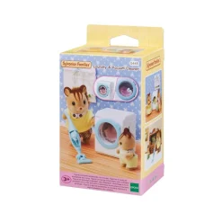 Sylvanian Families Pyykkikone sekä Pölynimuri