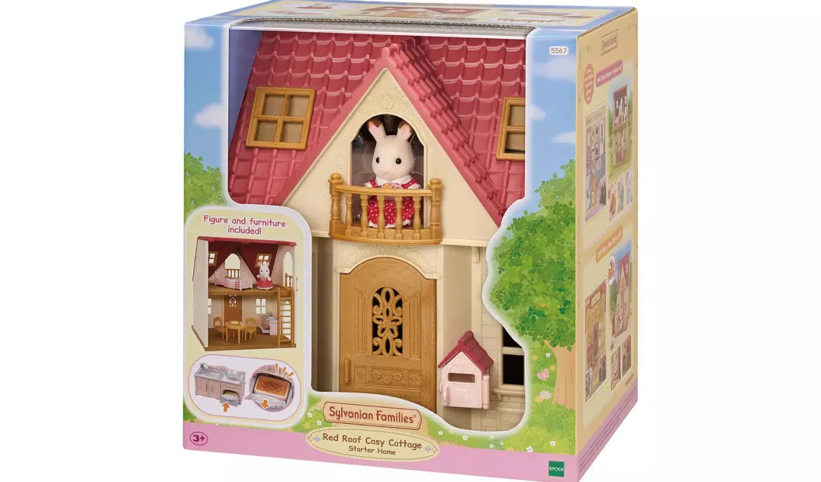 Sylvanian Families 5567 Red Roof Cosy Cottage Aloitustalo
