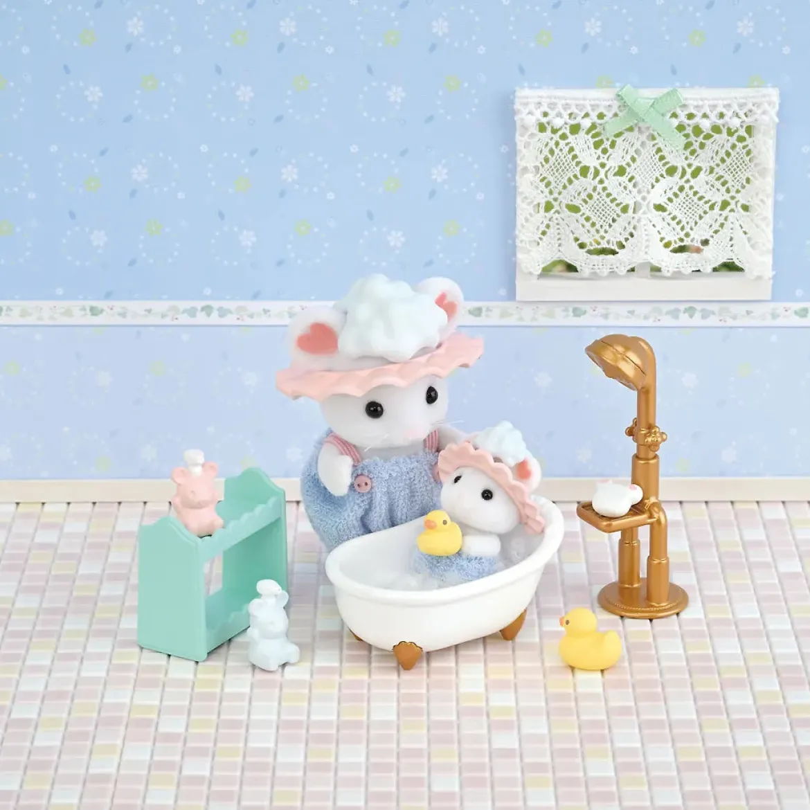 Sylvanian Families 5805 Sisarukset Kylvyssä