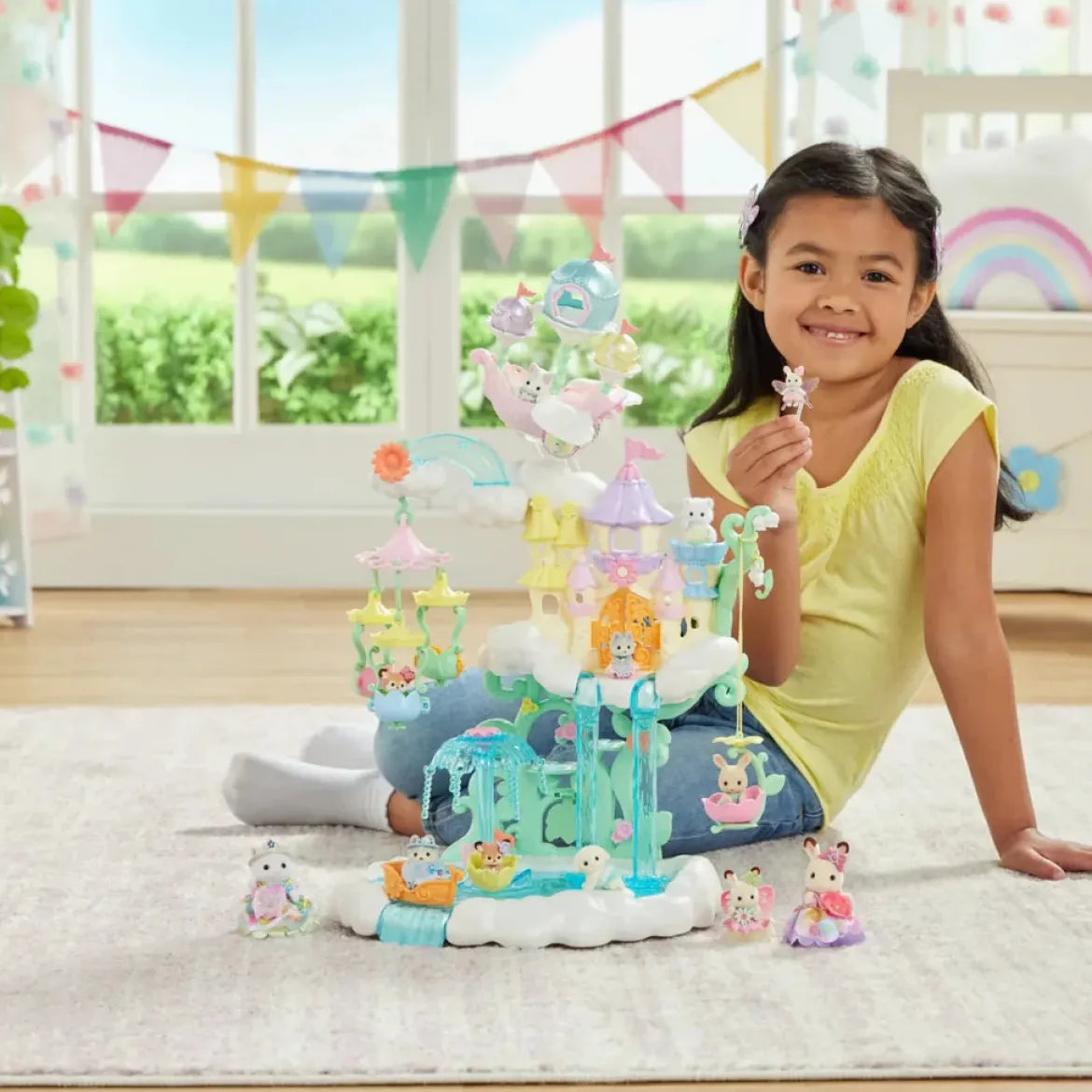 Sylvanian Families 5815 Skytop Fairy Caste Keijulinna