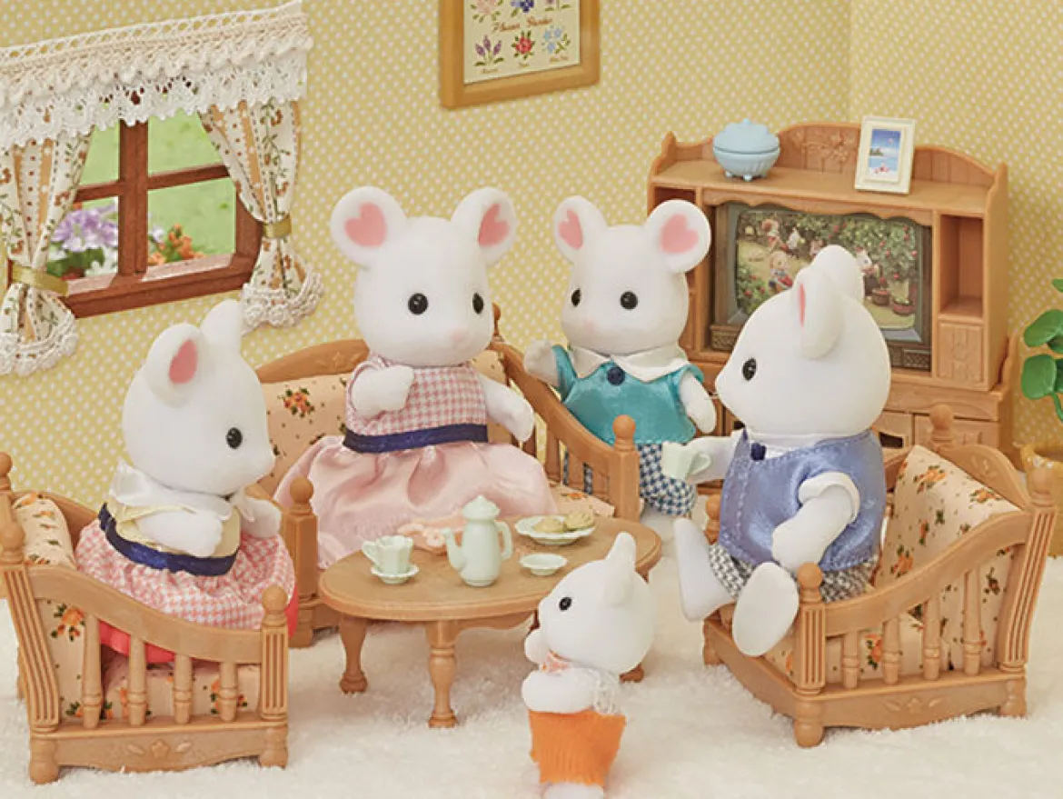 Sylvanian Families Vaahtokarkki Hiiriperhe