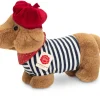 Teddy Hermann Mäyräkoira Pehmolelu Asusteilla 26 cm (Raidallinen)