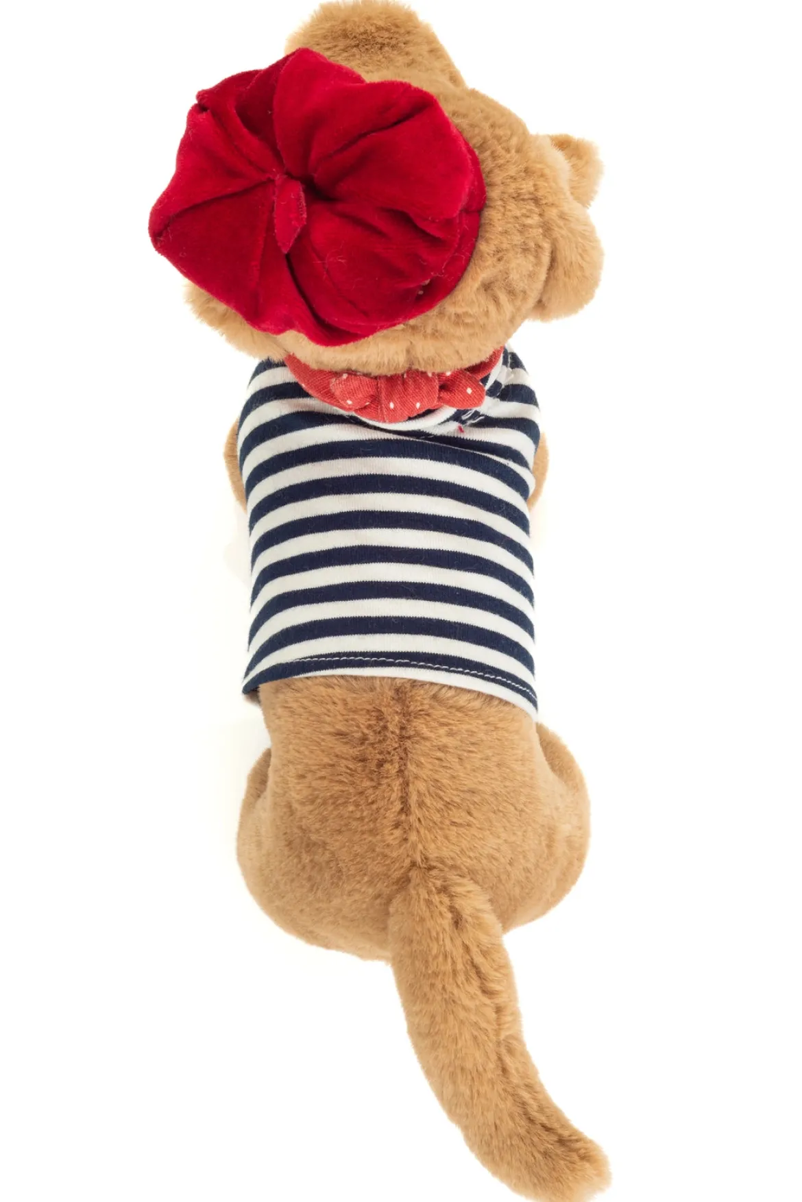 Teddy Hermann Mäyräkoira Pehmolelu Asusteilla 26 cm (Raidallinen)
