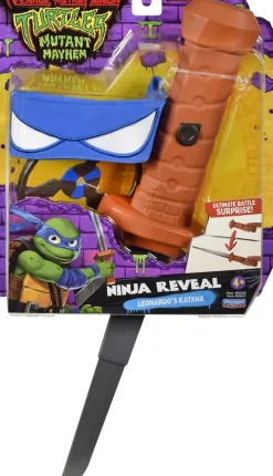 Teini-ikäiset Mutanttininjakilpikonnat Turtles Naamiais Varusteet Leonardo