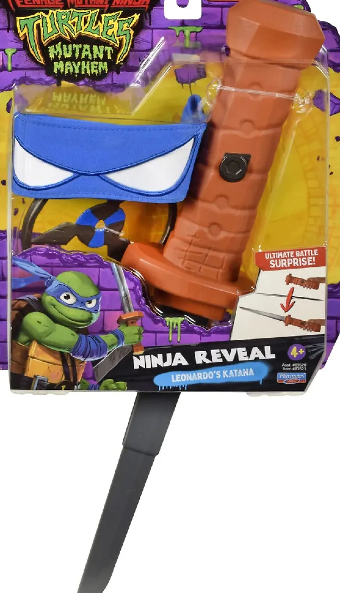 Teini-ikäiset Mutanttininjakilpikonnat Turtles Naamiais Varusteet Leonardo