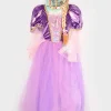 Tähkäpää Prinsessamekko sekä Letti 98-104cm