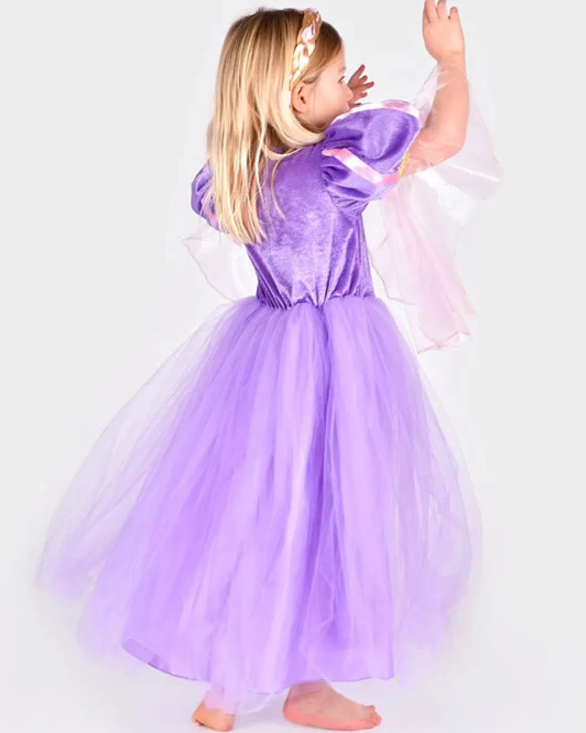 Tähkäpää Prinsessamekko sekä Letti 122-128cm