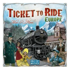 Ticket To Ride Europe lautapeli Menolippu Eurooppa