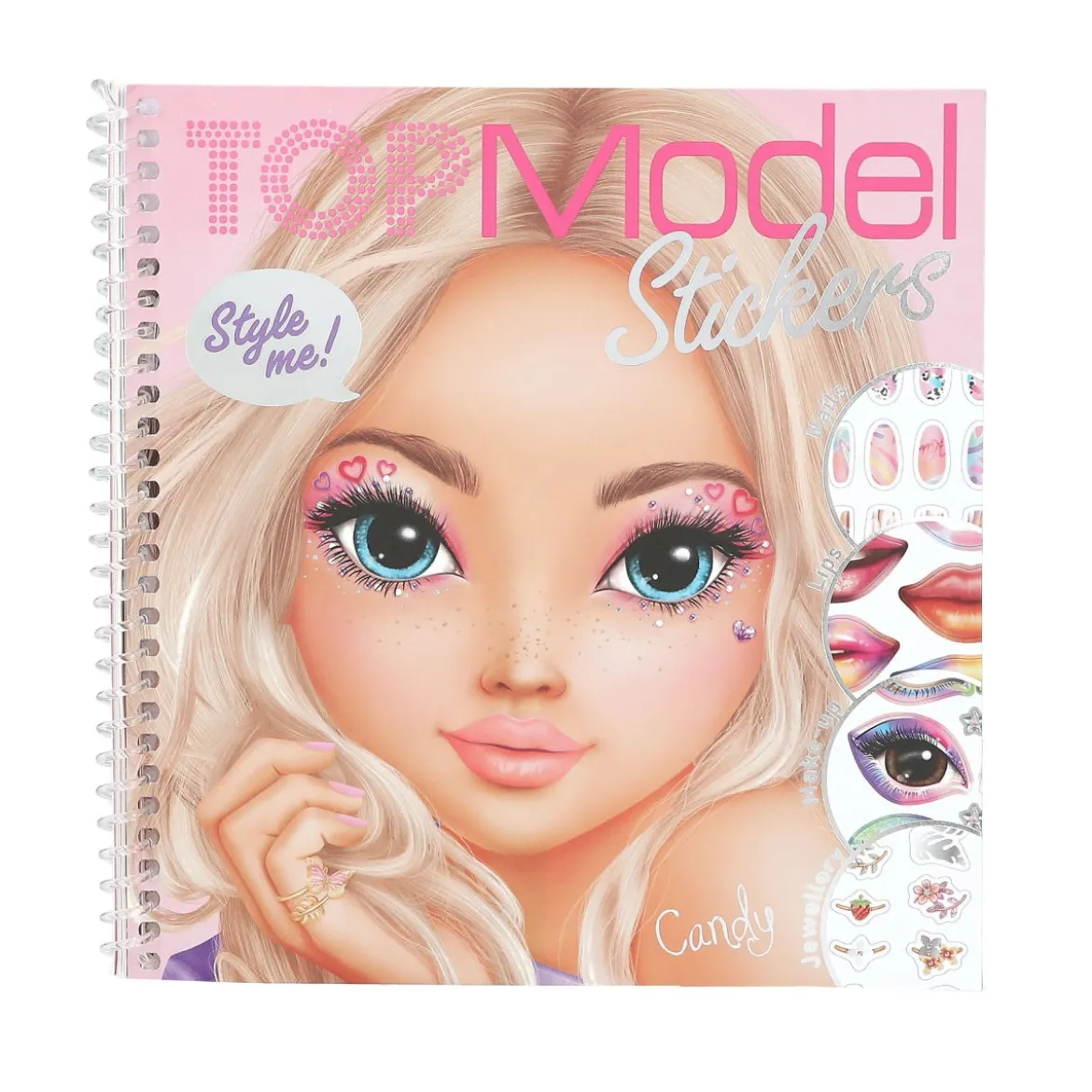 Top Model Askartelu Dress Me Up Face Tarrakirja