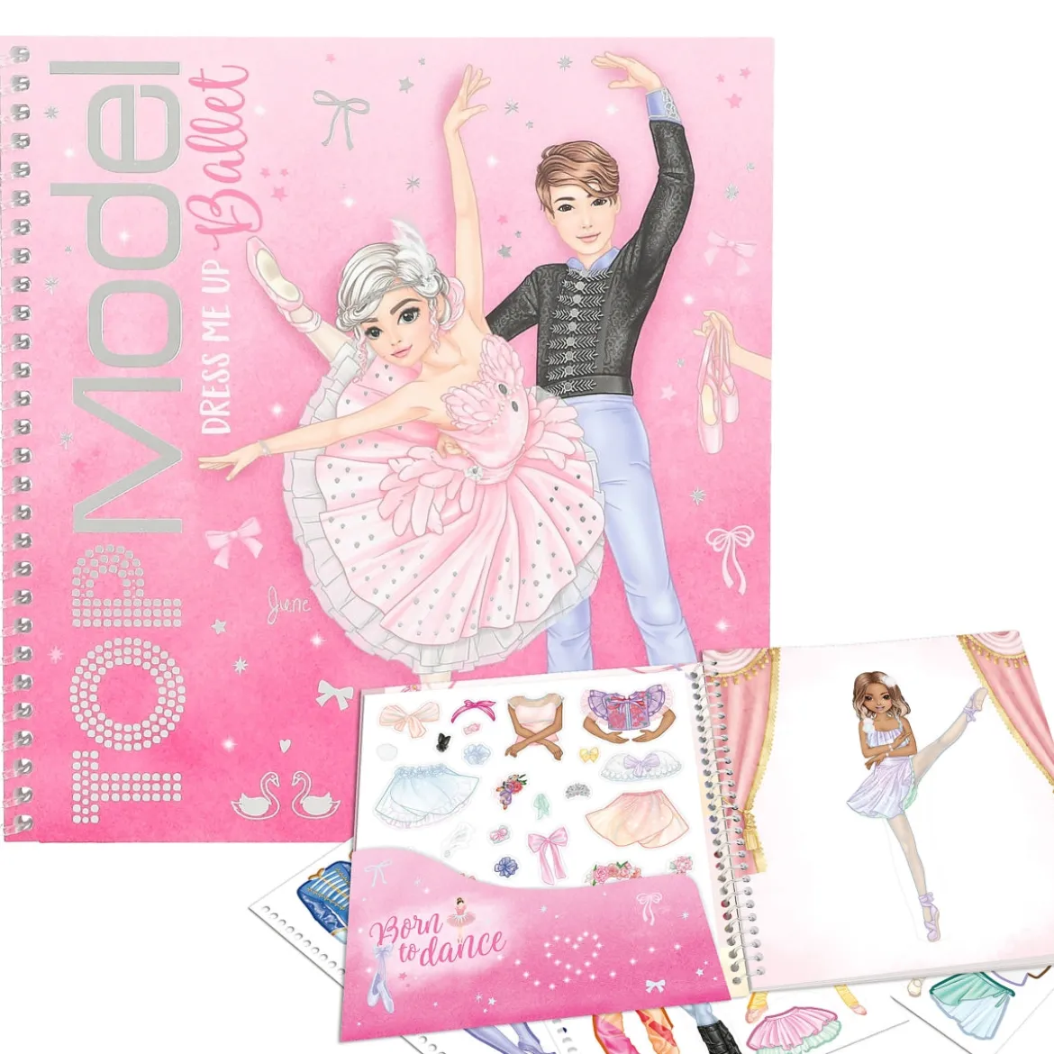 TOPModel Dress Me Up Ballet Tarrakirja