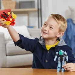 Transformers Muuntautuvat Robotit Earthspark Cyber-Combiner Twitch & Robby Malto