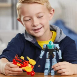 Transformers Muuntautuvat Robotit Earthspark Cyber-Combiner Twitch & Robby Malto