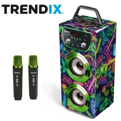 Trendix Karaokelaite Neon Bluetoothilla