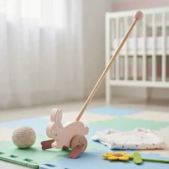 Trixie Puinen Työntölelu Pupu