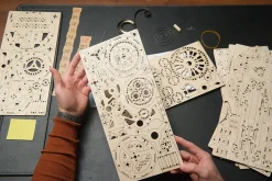 Ugears Model Sky Watcher Tourbillion Table Clock