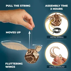 Ugears Rakennussarja Harry Potter Golden Snitch