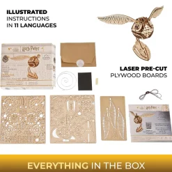 Ugears Rakennussarja Harry Potter Golden Snitch