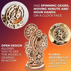 Ugears Steampunk Clock 2.0