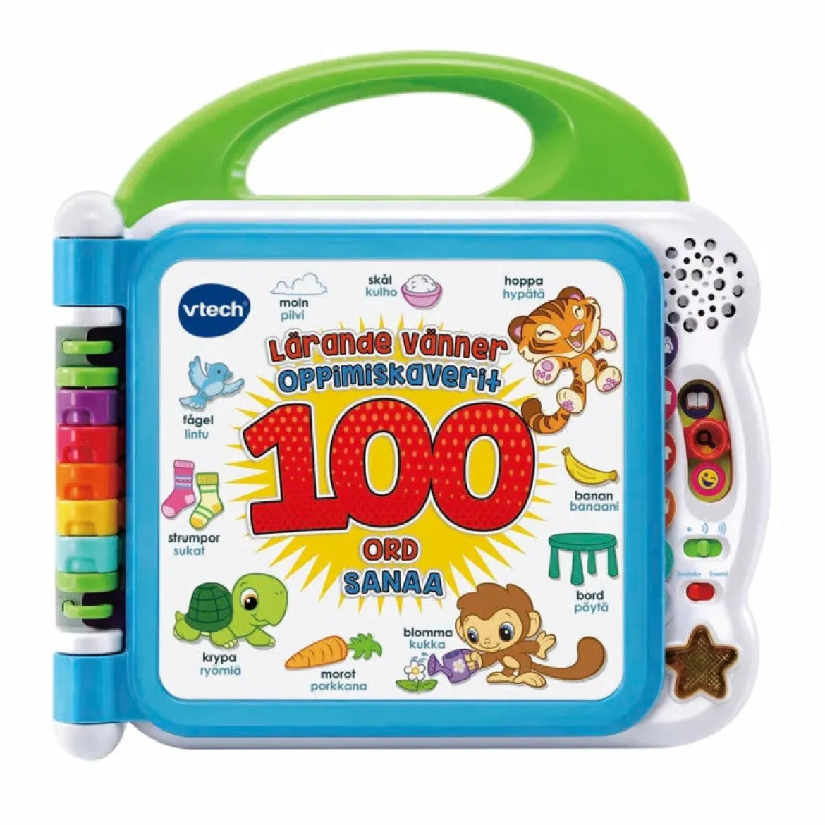 Vtech Baby Sanaopettelu Oppimiskaverit Kirja 100 Sanaa