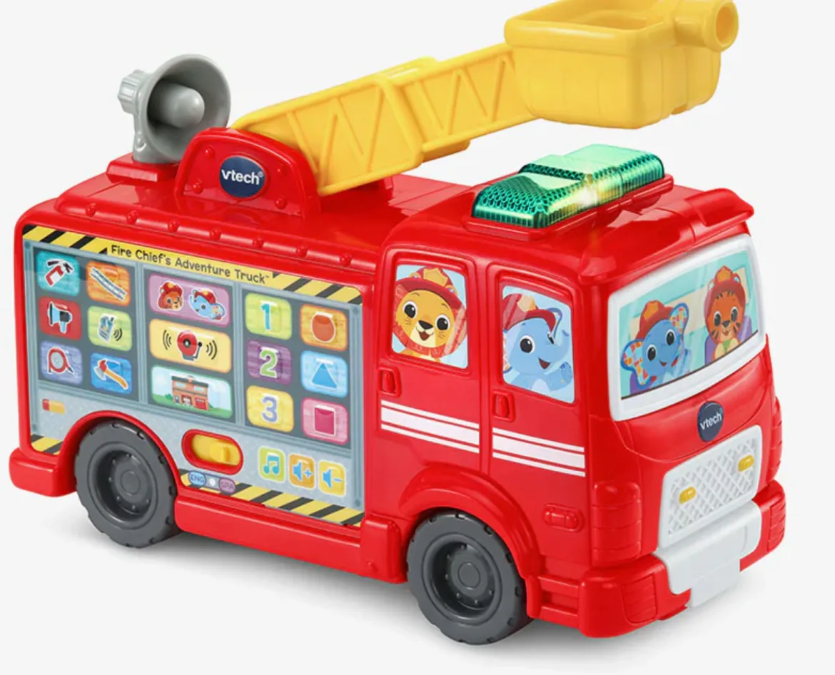 Vtech Kaksikielinen Paloauto Äänillä ja Valolla