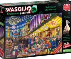 Wasgij Christmas nro 20 Spirits Of Christmas! 1000 Palan Palapeli